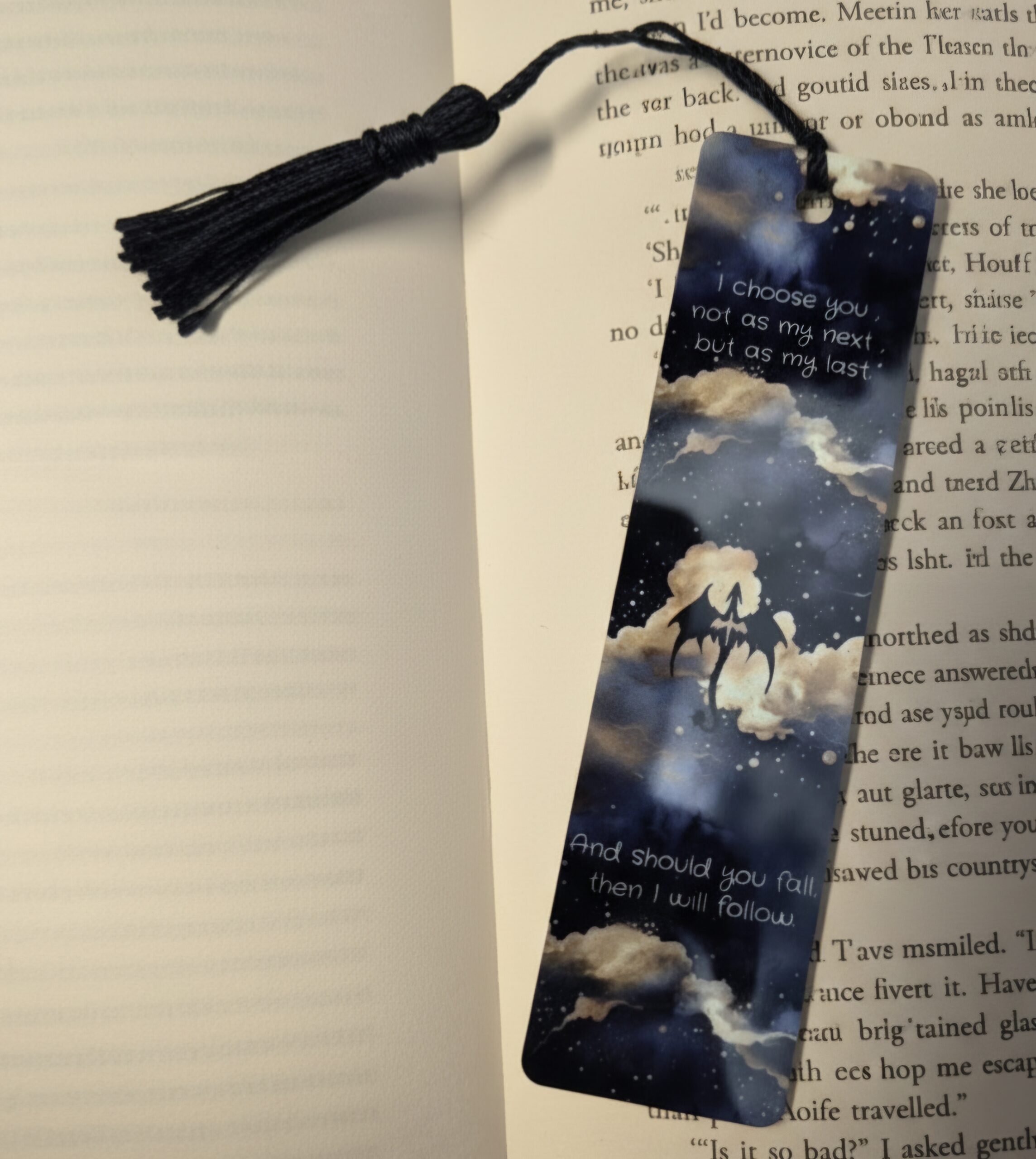 Boekenlegger – “I Choose you not as my next but as my last and should you fall then I will follow"