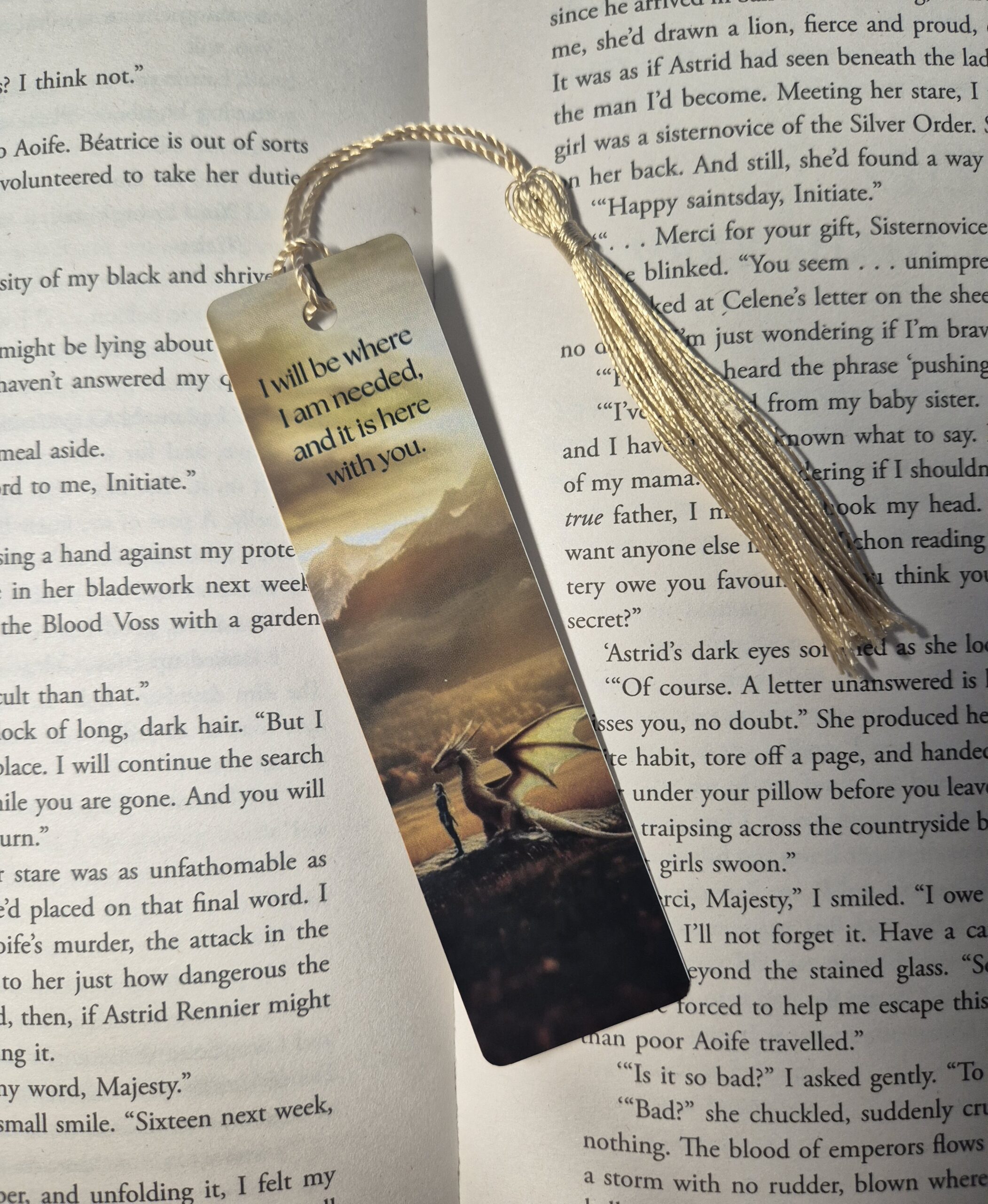 Boekenlegger – “I will be where I am needed and it is here with you"